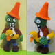 Illustration for article titled Crocheted Plants vs. Zombies dolls are ready to battle over your lawn